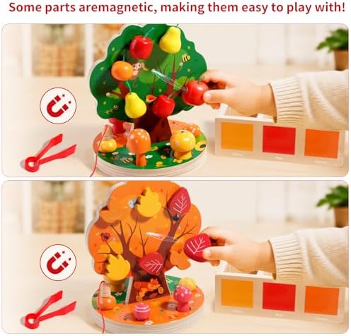 INIFEIDALA Montessori Toys for 3 4 5 6 Year Old - Fine Motor Skills Toy - Image 6