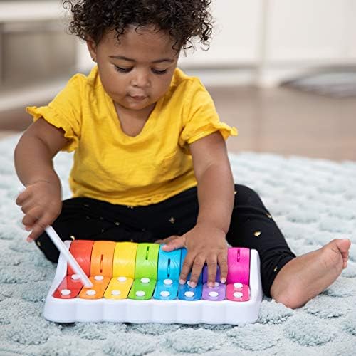 Fat Brain Toys Rock ''N Roller Piano - Musical Bells for Babies & Toddlers - Image 2