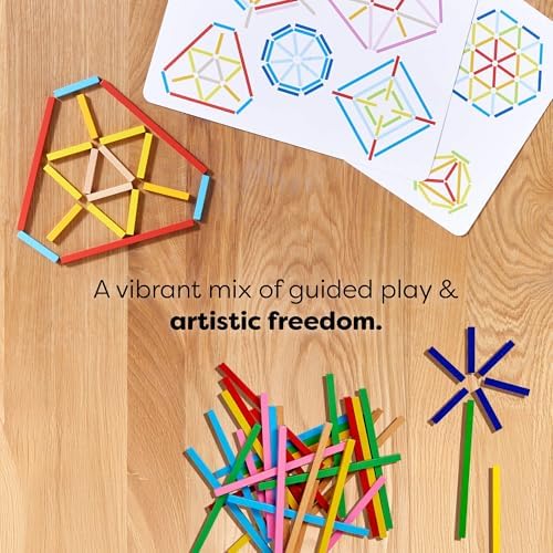HABA Stabix Wooden Arranging and Matching Game: Montessori Toys for 3+ Year Old, Fine Motor Games Activity & Preschool Learning Toys - Image 3