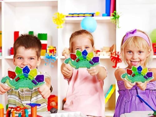 Dinosaur Color Sorting Toys Sensory, Toddler Sensory Toys, Travel Toy for Toddlers 1-3,Squeeze Fidget,Sensory Sorting Game, Educational Toy for Boys Girls Ages 3-5 - Image 3