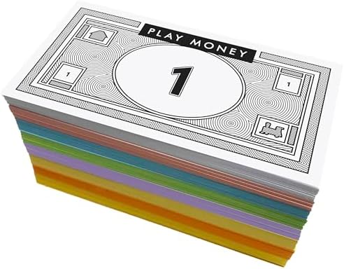 520-Piece Play Money for Board Games, 8 Denominations, Pretend Play Cashier - Image 5