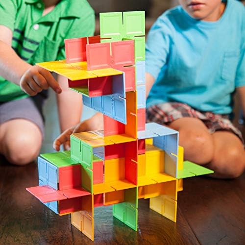 Fat Brain Toys Dado Squares - Original - Open-Ended Building Set for Kids 3+ - Image 2