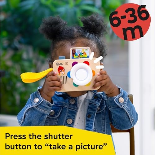 Baby Einstein + Hape Learning Lens Toy Camera for Pretend Play, Ages 6 Months and Up - Image 2