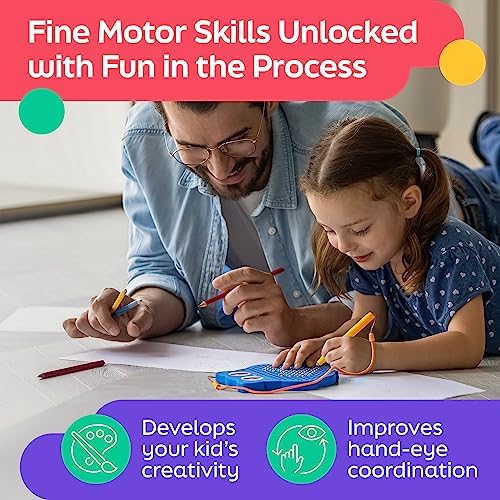 Magnetic Drawing Board for Kids & Toddlers, Airplane & Car Ride Travel Toy - Image 2