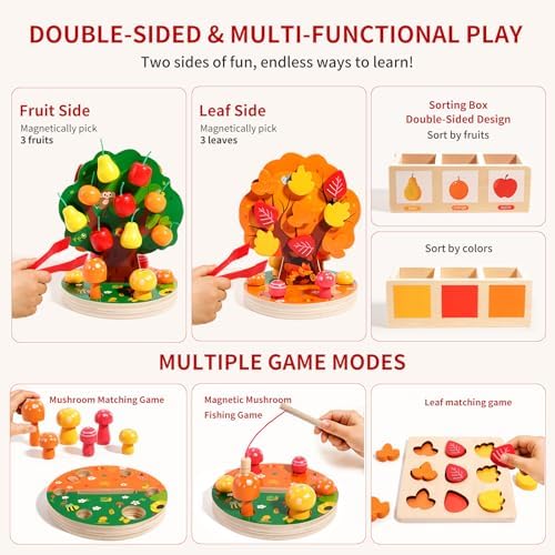 INIFEIDALA Montessori Toys for 3 4 5 6 Year Old - Fine Motor Skills Toy - Image 4