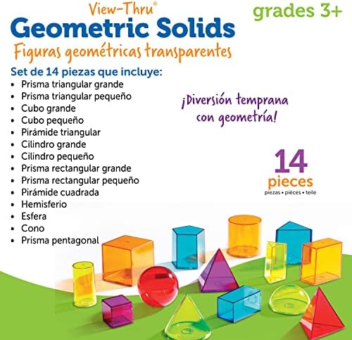 Learning Resources View-Thru Geometric Solids - Image 6