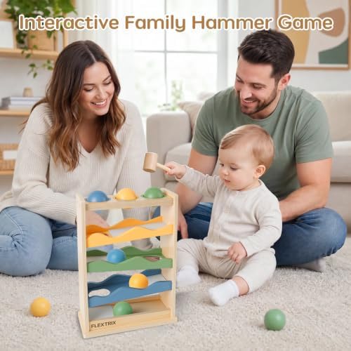Montessori Ball Drop Toys for 1 2 Year Old Boy Girls Birthday Gifts - Image 2