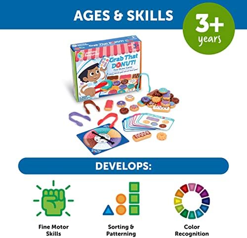 Learning Resources Grab That Donut Fine Motor Game - Image 5