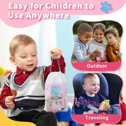 Aullsaty Toddler Toys Bilingual English and Spanish Talking Flash Cards for 1 2 3 4 5 6 Year Old Boys and Girls, Autism Sensory Toys for Autistic Children, Learning Educational Speech 250 Sight Words - Image 6