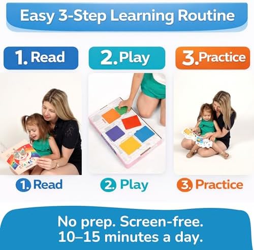 TOYVENTIVE Educational Books, Flash Cards, and Puzzles - Birthday Gifts for 1, 2, 3, and 4 Year Old Boys, Toddler Learning Toys and Activities - Image 5