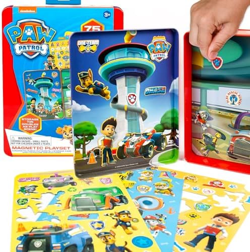 Horizon Group USA Magnetic Playset for Kids, Paw Patrol by HorizonGroupUSA