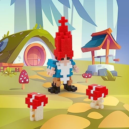 PLUS PLUS Gnome Tube - 3D Figure Building Block Set - Image 2