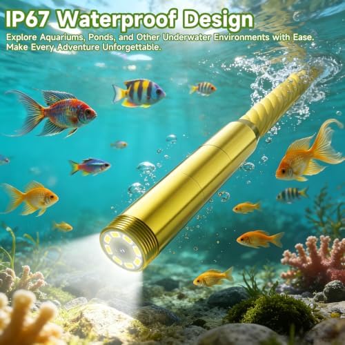 MINIBEAR Borescope Camera with Light for Kids, STEM Science Educational Outdoor Toy for 3-9 Year Old Boys & Girls, Snake Scope Camera for Camping, Nature Exploration & Birthday Gift, Green - Image 5