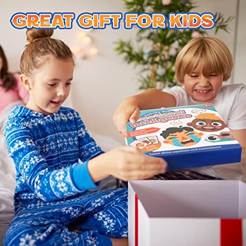 PP OPOUNT Social Emotional Learning Toy, Funny Faces Games - Image 6