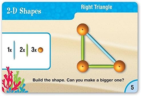 Learning Resources Dive Into Shapes! A Sea & Build Geometry Set - Image 5