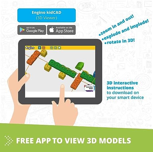 Engino QBOIDZ, Alligator Adventure, Building Blocks for Ages 3+, STEM Kit, Preschool Educational Toys for Kids, Engaging Kids Learning, Montessori Toys for Boys & Girls (5 Models) - Image 4