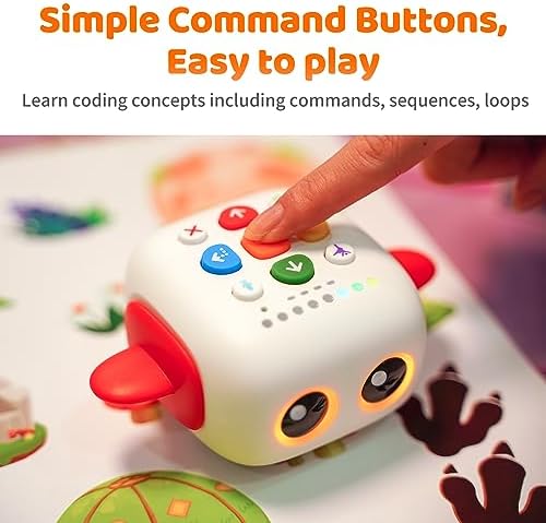 TaleBot Pro Coding Robot for Kids 3-5, Screen-Free STEM Toy - Image 4