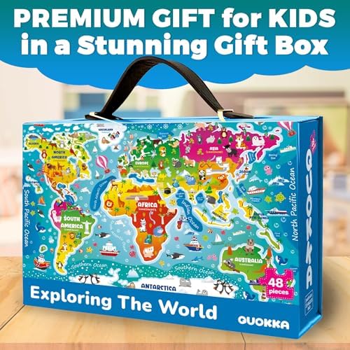 Giant Floor Puzzles for Kids Ages 4-6 - 2x3 Feet Extra-Thick 48 Pieces - Image 2