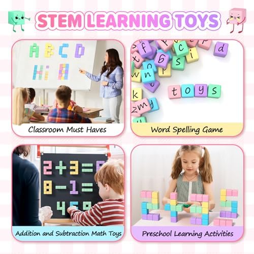 KAEILORU 45pcs Magnetic Blocks for Kids Ages 3-5 Magnetic Building Blocks - Image 3