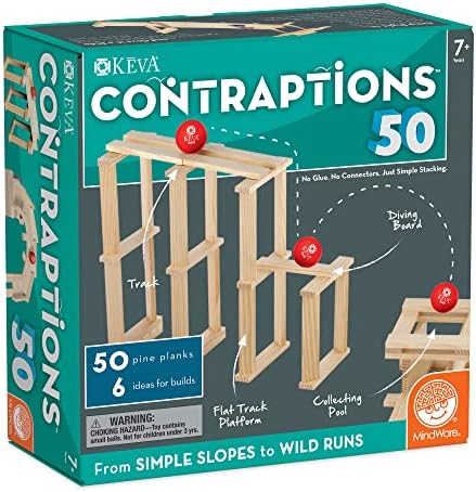 KEVA Contraptions 50 Plank Set by MindWare