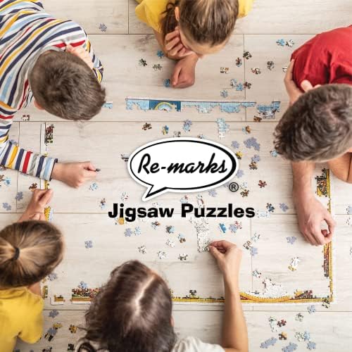Re-marks Map of the World Deluxe Jigsaw Puzzle with Whimsy Pieces - Image 6