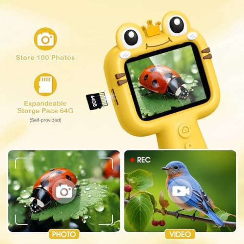 Kids Toy Borescope Camera with Light, 2.4" 1080P Outdoor STEM Toy - Image 3