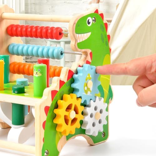 Wooden Hammering Pounding Toy, Educational Activities - Image 4