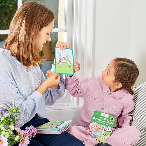 eeBoo: What's Going on Here - 50 Conversation Flashcards, Develops Empathy Through Friendly Illustrations of Social Situations, Develop Social and Emotional Intelligence, for Ages 3 and up - Image 4