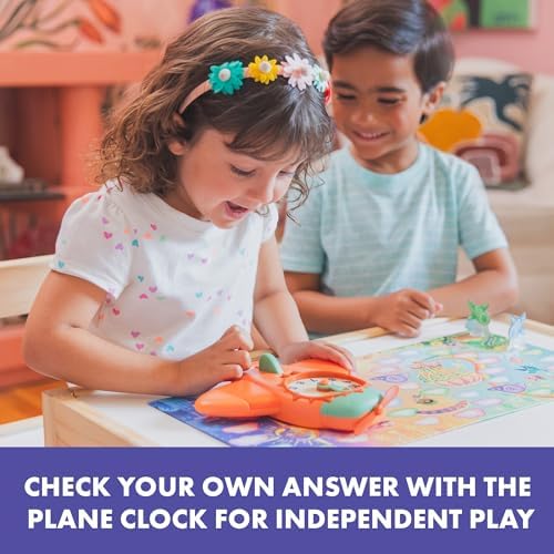 Educational Insights Time to Fly - Preschool Board Games that Teach How To Tell Time, Toy Learning Clock for Kids, Educational Board Games for Kids 4-6, Learn to Read Digital and Analog Clocks - Image 5