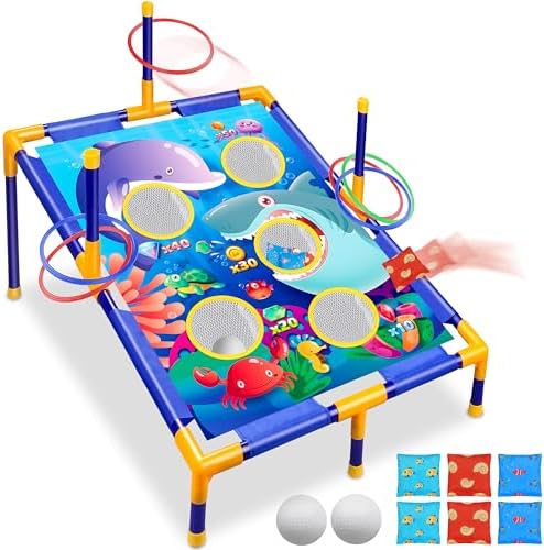Animal Bean Bag Toss Game Toy Outdoor Toss Game by Toyk