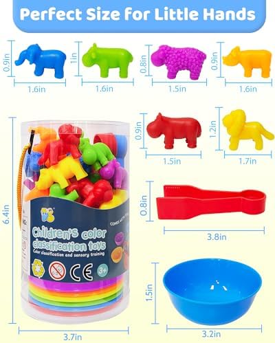 Counting Animals Montessori Toys for 3 4 5 Years Old, Learning Toys Gifts - Image 6