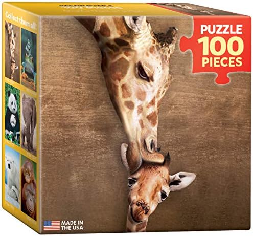 EuroGraphics Giraffe Mini Puzzle (100-Piece) by EuroGraphics