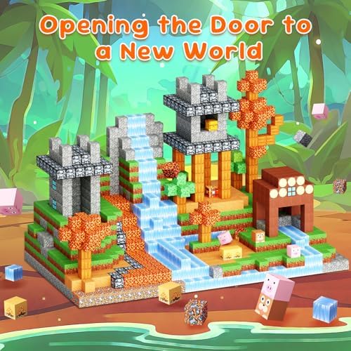 200PCS Magnetic Building Blocks, STEM Sensory Construction Set for Ages 3+ - Image 2