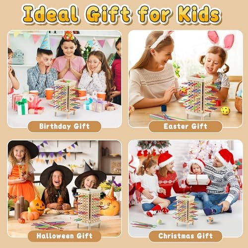 Montessori Board Game for Kids 4-8, Educational Math Family Games - Image 6