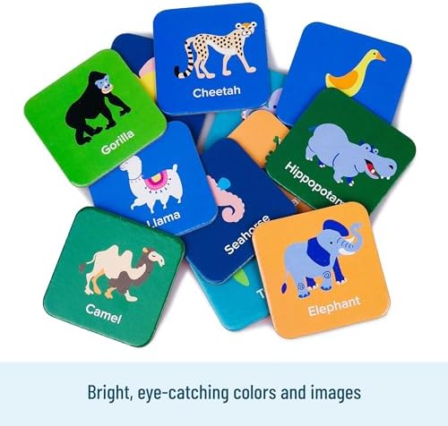 Wildkin Memory Matching Game – 18 Educational Pairs for Toddlers & Preschool - Animals - Image 5