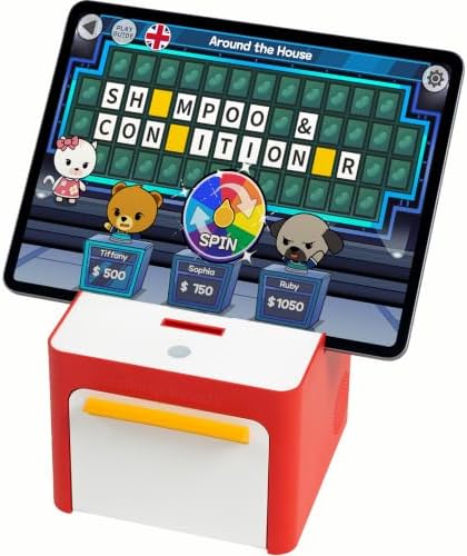 Interactive Learning Console (Ages 3-8) - THE SAFE BRIDGE BEFORE Unsupervised SMARTPHONES: Hands-On Math, Phonics & Spelling Games, Weekly Storytelling Animation Updates. by RollingSeeds
