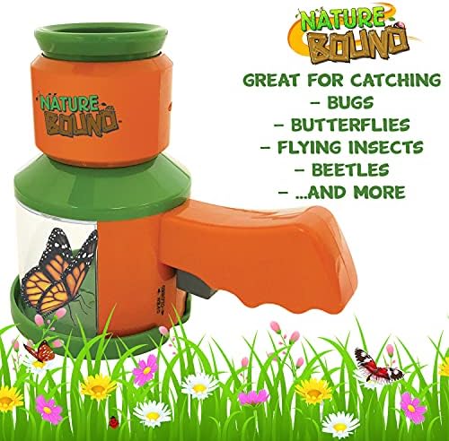 Nature Bound Bug Catcher and Viewer for Outdoor Exploration of Insects - Includes Handy Trigger Design - for Boys and Girls Medium - Image 4