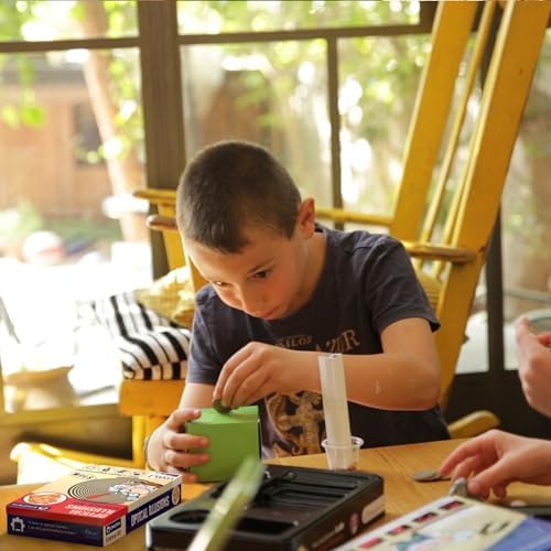 Einstein’s Optical Illusion LAB Science Kit for Kids. STEM for Boys & Girls Aged 8 and Above. 14 Exciting Experiments Inside/Detailed Picture Guide Included. Award Winning Kit - Image 4