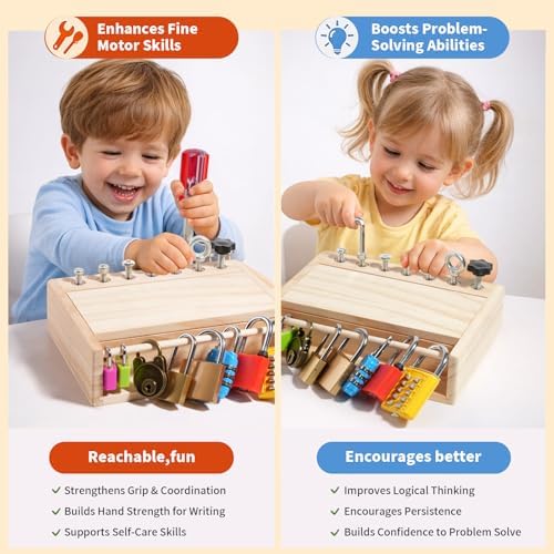 INIFEIDALA Montessori Toys for 3 4 5 6 Year Old Birthday Gift - Image 6