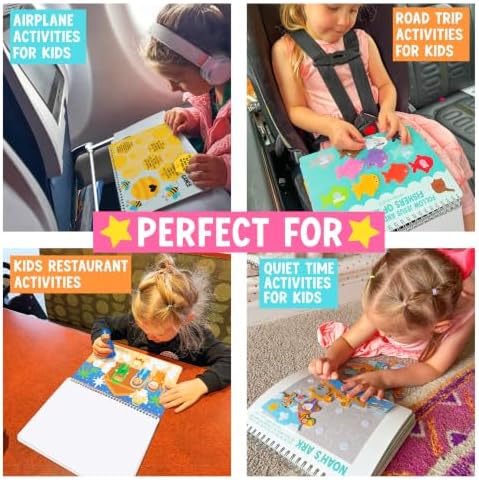 My First Bible Busy Book Toddlers 3-5 Noahs Ark Toys for Kids Pray & Play - Image 5