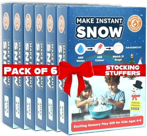 Butterfly Edufields Snow Magic Science Kit (Pack of 6) Return Gift for 4-10 by ButterflyEduFields