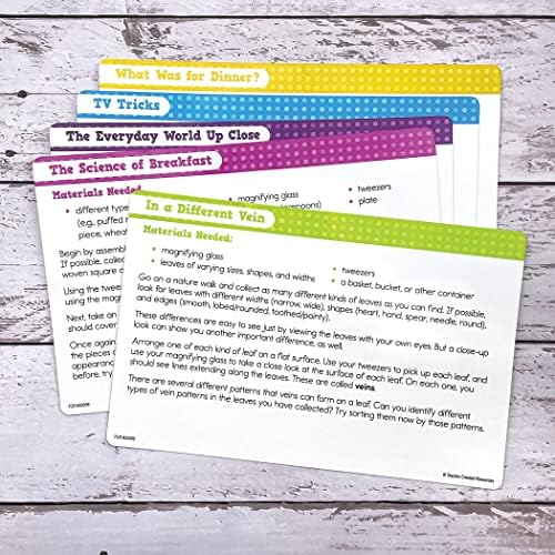 Teacher Created Resources Up-Close Science: Magnifying Glasses & Tweezers Activity Set (TCR20368) - Image 4