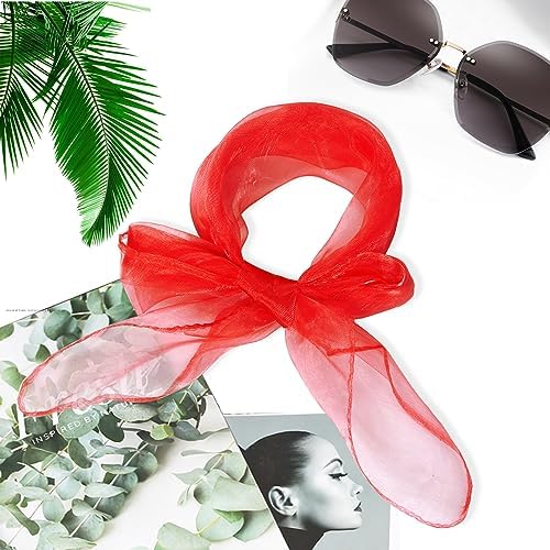 Jmkcoz 12pcs Square Juggling Silk Dance Scarves Magic Tricks Performance Props Accessories Movement Scarves Rhythm Band Scarf - Image 4
