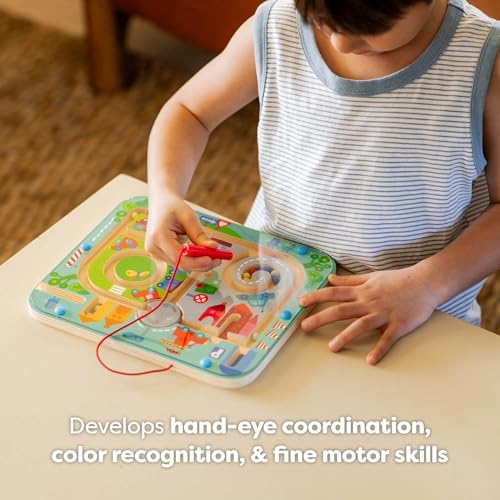 HABA Town Maze Magnetic Busy Board & Travel Toy for Toddlers Ages 2 & Up - Image 2