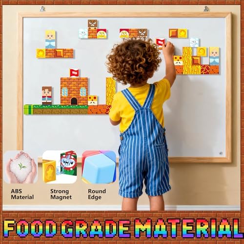 Mini Magnetic Building Blocks Travel Set with Case, 45pcs Travel Toys - Image 5