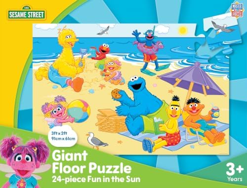 Sesame Street - Fun in the Sun 36pc Floor Puzzle by MasterPieces
