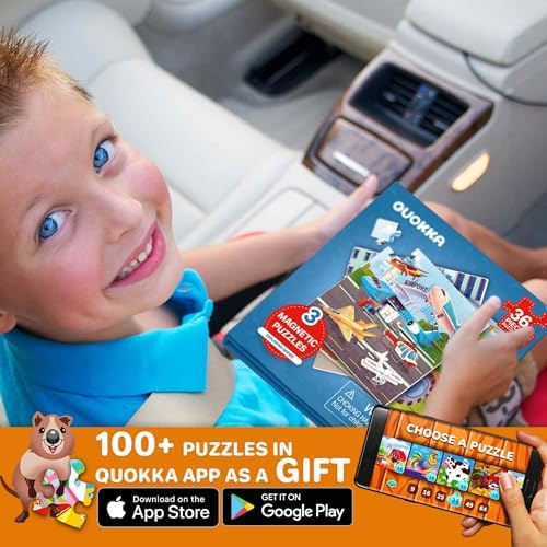 Magnetic Puzzles for Toddlers 3-5 - Kids Travel Toys for Boys and Girls - Image 6
