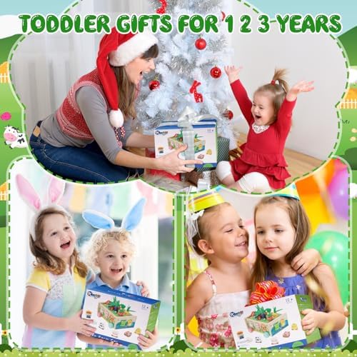 Toddler Montessori Wooden Farm Toys for 1 2 3 Year Old Babies Boys Girls - Image 5