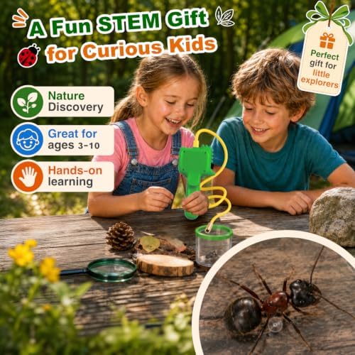 Borescope Camera Toy with Light for Kids,STEM Science Educational Toy for 3 4 5 6 7 8 9 10 Years Old Boys Girls Birthday Gift,Kids Endoscope with Light for Outdoor Adventures & Nature Discovery Green - Image 5