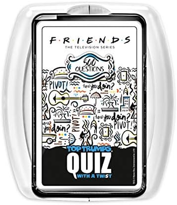 Top Trumps Friends Trivia Game: Quiz Games - Trivia Quiz - Kids Games - Games for Adults - Great Travel Games and Road Trip Games - Trivia Outdoor Games- Family Games for Kids and Adults 2+ Players by TopTrumps